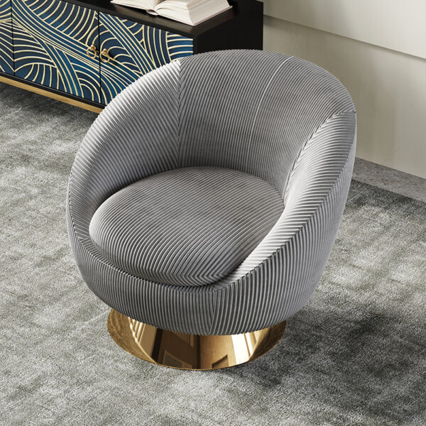 Modern Simple Stainless Steel Design Leisure Chair