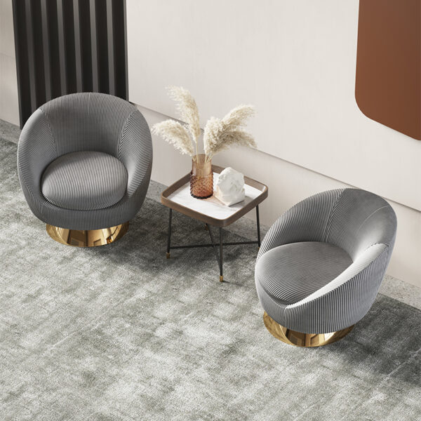 Modern Simple Stainless Steel Design Leisure Chair