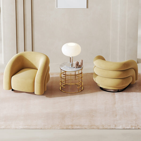 Light Luxury Single Sofa Bedroom Balcony Lounge Chair