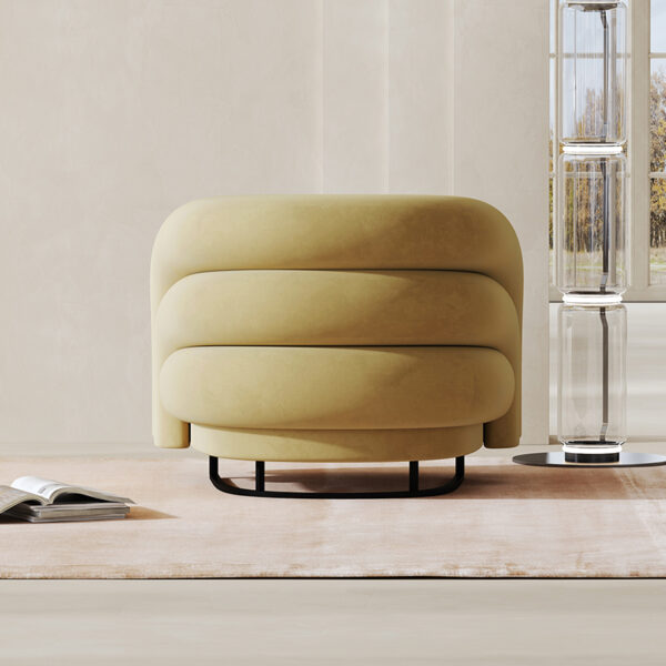 Light Luxury Single Sofa Bedroom Balcony Lounge Chair