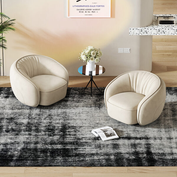 Modern Italian Single Sofa Living Room Lounge Chair