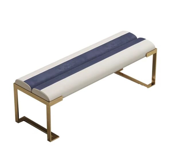 Italian light luxury cloth bed end stool simple and advanced
