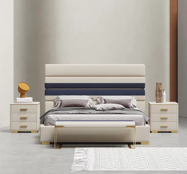 Italian light luxury cloth bed end stool simple and advanced
