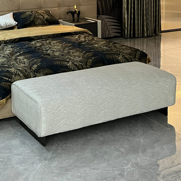 Modern simple fabric bed stool soft and comfortable