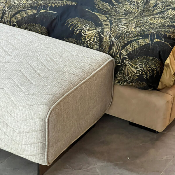 Modern simple fabric bed stool soft and comfortable
