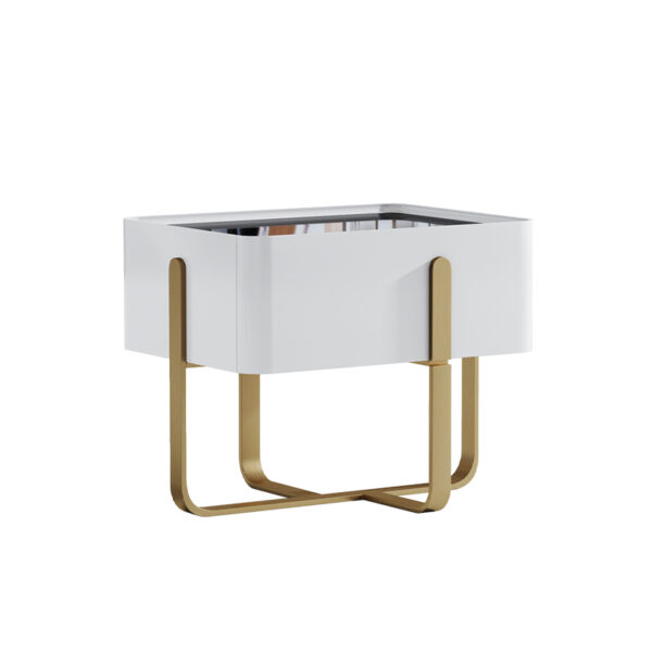 Modern simple light luxury bedside cabinet table