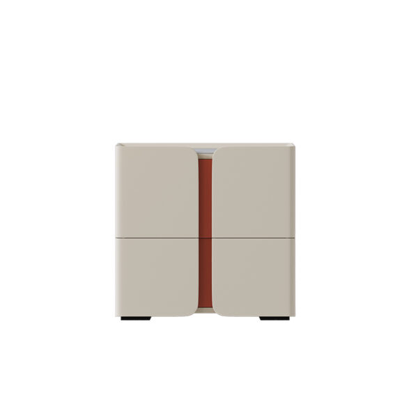 Nordic minimalist nightstand bedroom simple