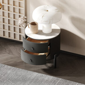 Italian Minimalist Light Luxury Simple Small Apartment Bedside Table