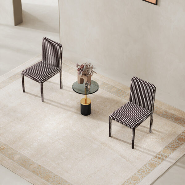 Nordic personality polka dot dining chair modern simple
