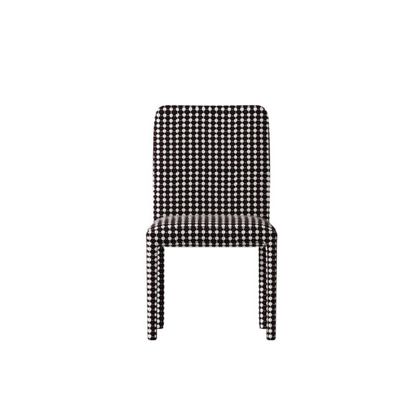 Nordic personality polka dot dining chair modern simple