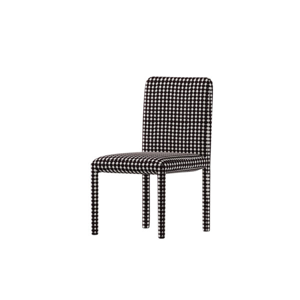 Nordic personality polka dot dining chair modern simple