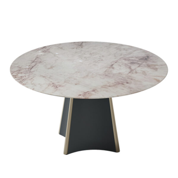 Modern light luxury round multi-seat table household type