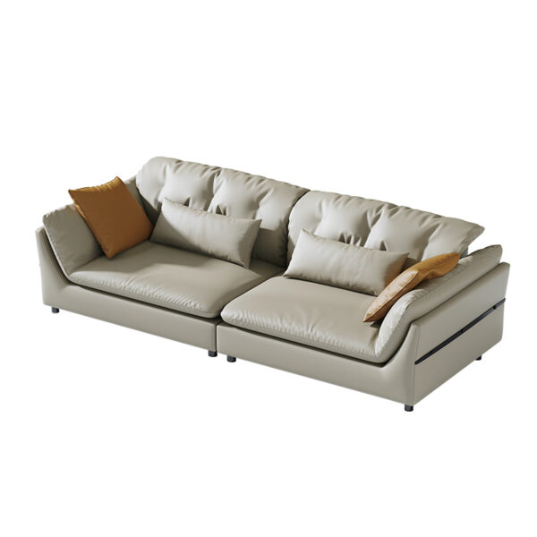 Italian minimalist home comfort recliner sofa