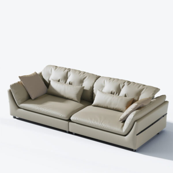 Italian minimalist home comfort recliner sofa