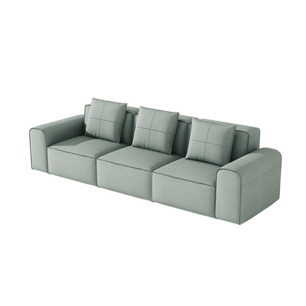 Nordic Modern Simple Leather Sofa Set Furniture Living Room