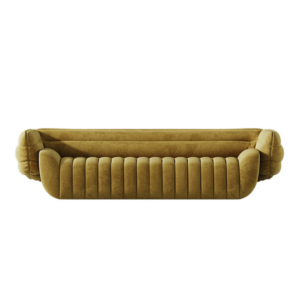 Nordic creative simple leisure velvet living room sofa
