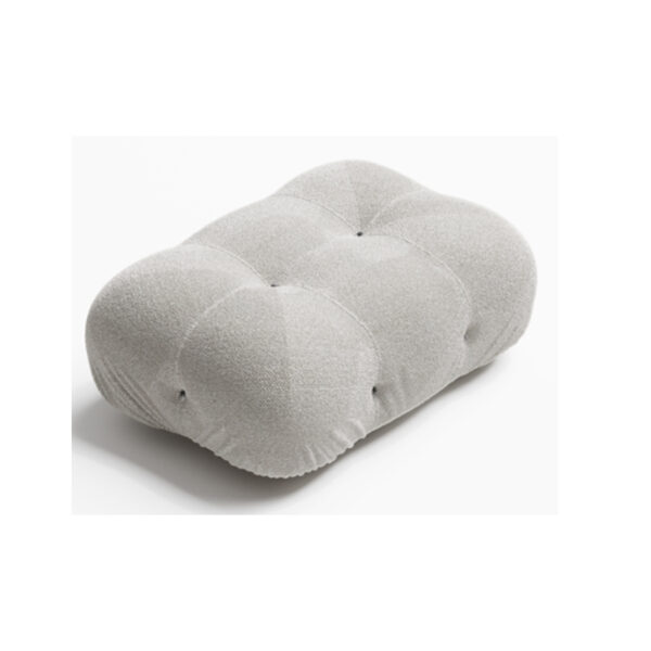 Nordic Fabric Velvet Cloud Cream Combination Sofa