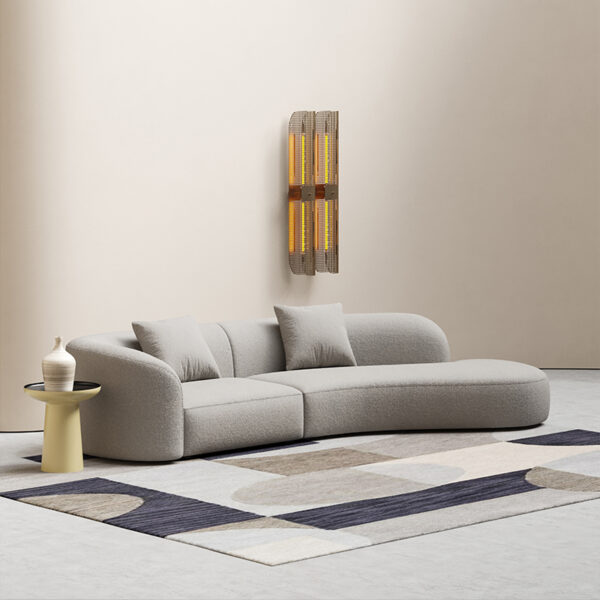 European Style Circular Arc Corner Custom Sofa