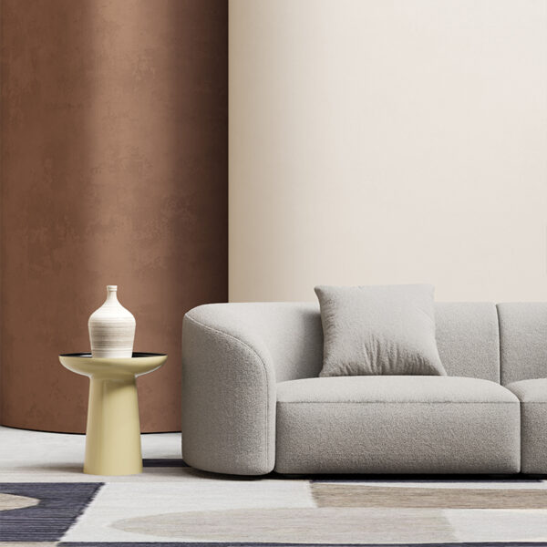 European Style Circular Arc Corner Custom Sofa