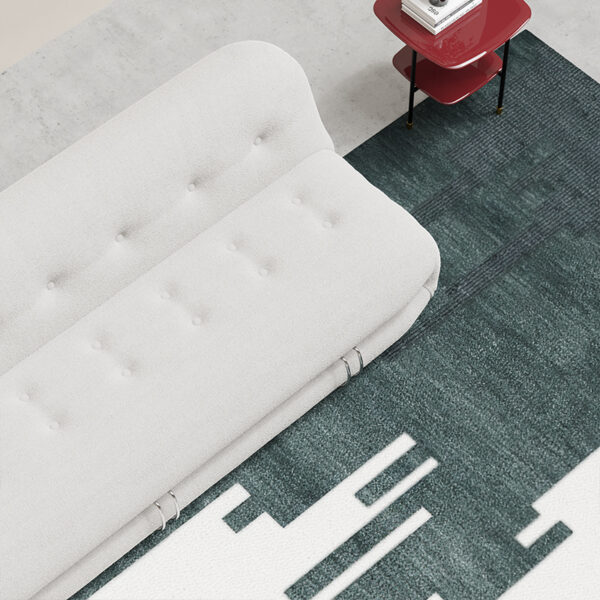 Italian modern fabric velvet casual single sofa