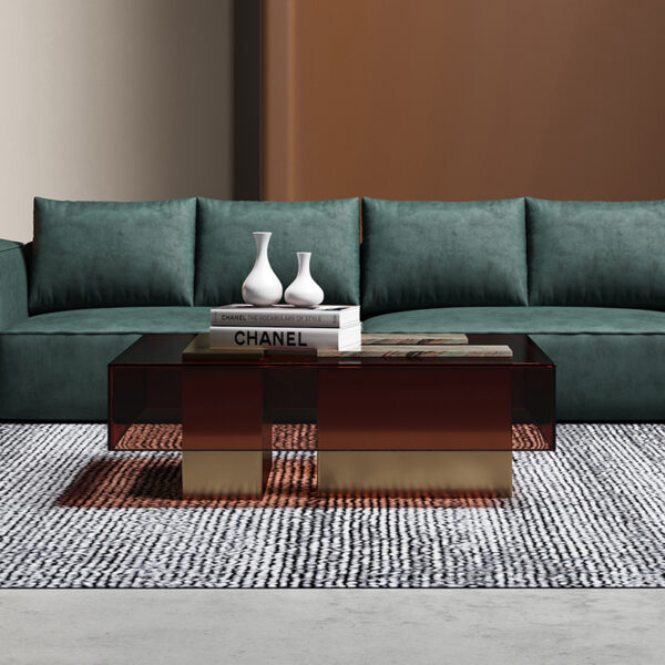 Nordic modern high-grade acrylic coffee table