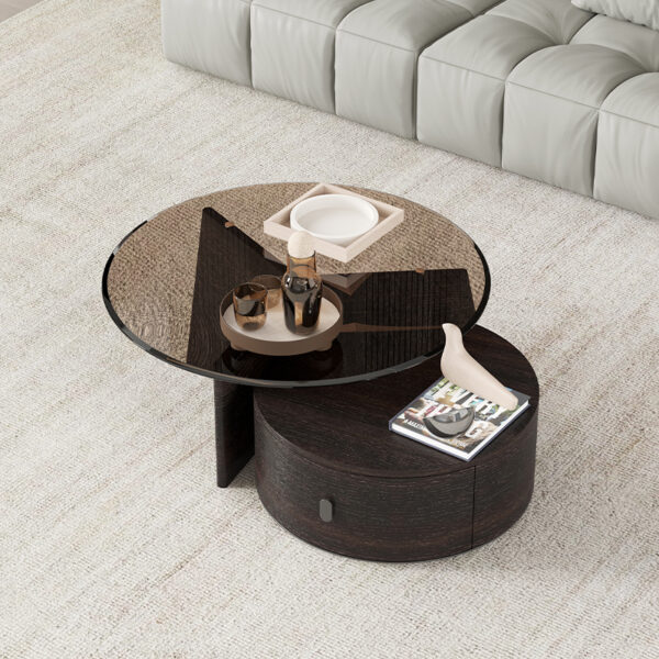 Italian light luxury combined living room coffee table