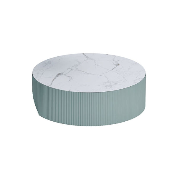Italian minimalist French cream style living room coffee table