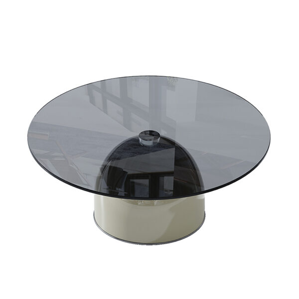 Modern simple cream fraiche style creative coffee table