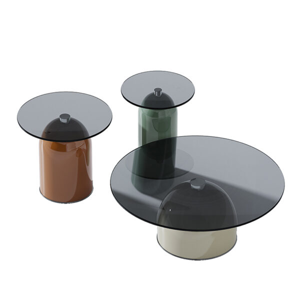 Modern simple cream fraiche style creative coffee table