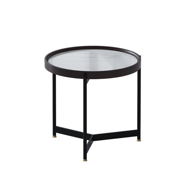 Modern light luxury small apartment coffee table