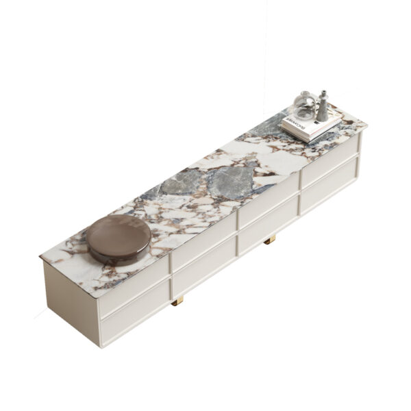 Italian light luxury custom TV cabinet living room