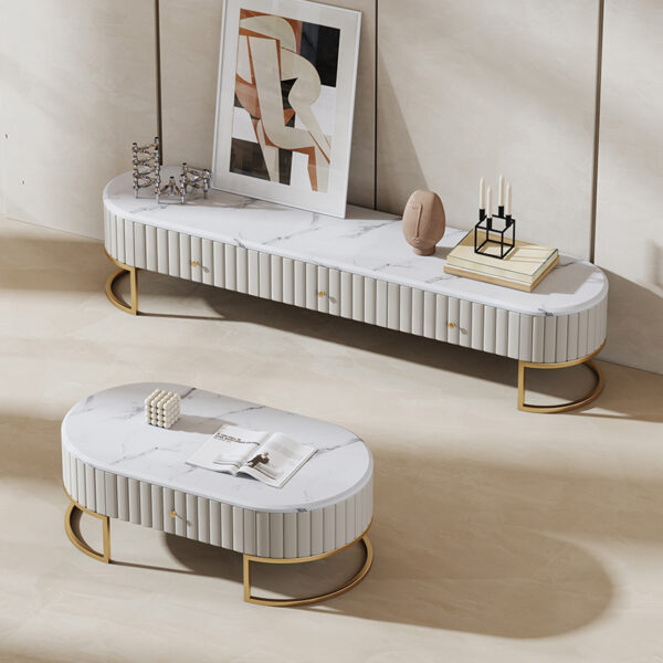 Nordic TV cabinet modern simple light luxury