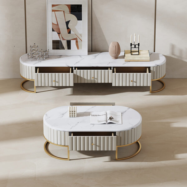 Nordic TV cabinet modern simple light luxury