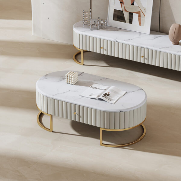 Nordic TV cabinet modern simple light luxury