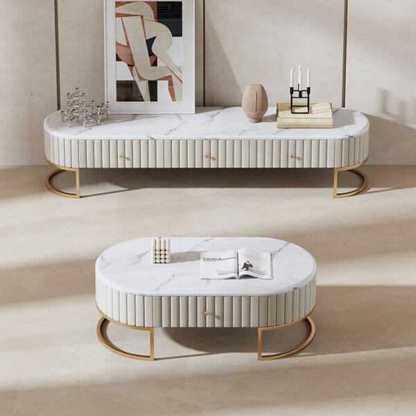 Nordic TV cabinet modern simple light luxury