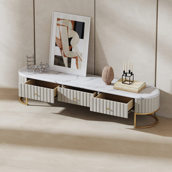 Nordic TV cabinet modern simple light luxury