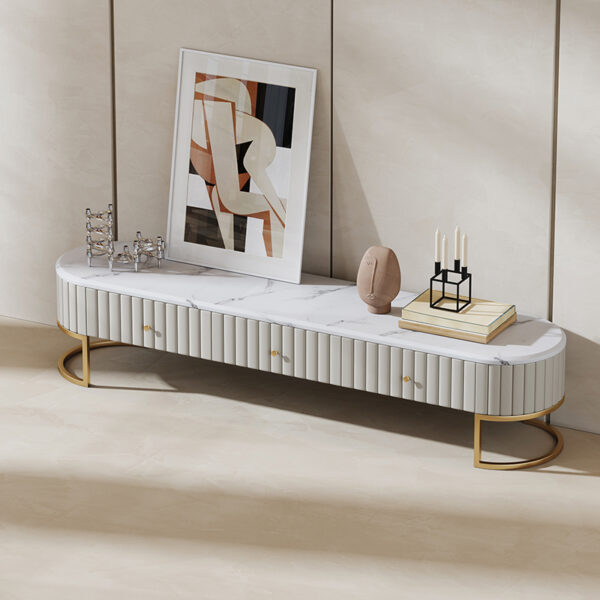 Nordic TV cabinet modern simple light luxury